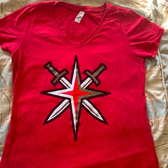 District Tops - Las Vegas Knights women’s size large t-shirt